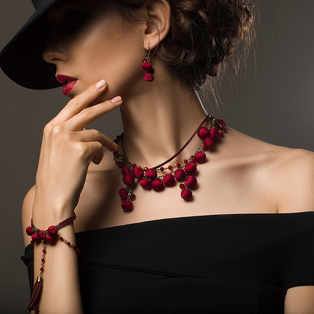 "Stella" necklace by Ana Popova